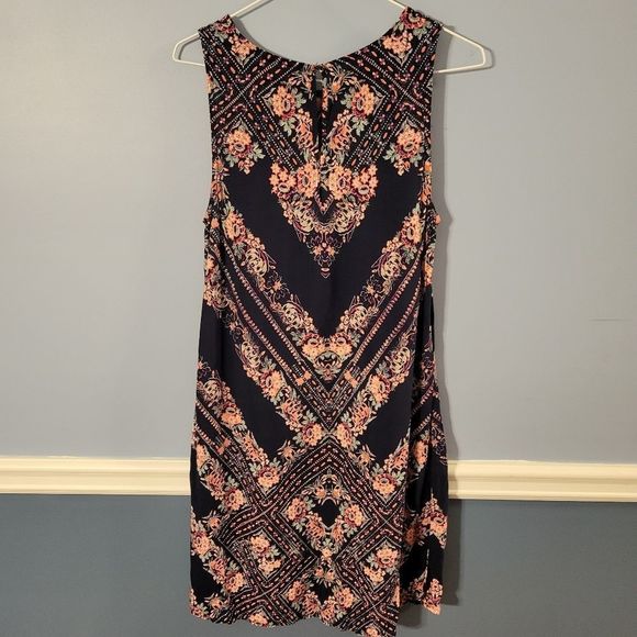 Maurices navy and floral sleeveless dress - Picture 2 of 5